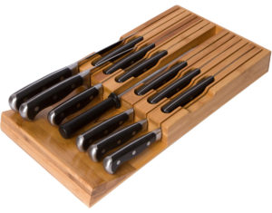 Picture of 12-Slot Bamboo Knife Block from Noble home & chef