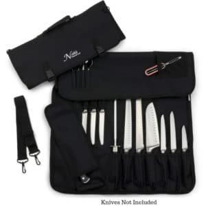 Knife Roll Bag 10 Slots Knives Not Included