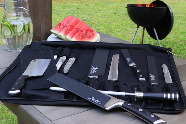 Chef Knife Bag 10 Slots by Noble Home and Chef