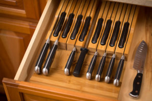 In Drawer Knife Block with 16 Slots by Noble Home and Chef