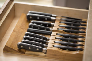 In Drawer Knife Block with 16 Slots by Noble Home and Chef