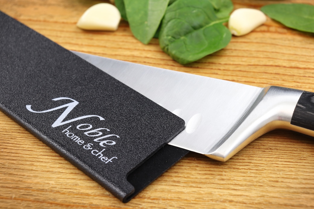 EVERPRIDE Chef Knife Sheath Set (4-Piece Set) Universal Blade Edge Cover Guards for Chefas and Kitchen Knives - Durable, BPA-Free, Felt Lined, Sturdy